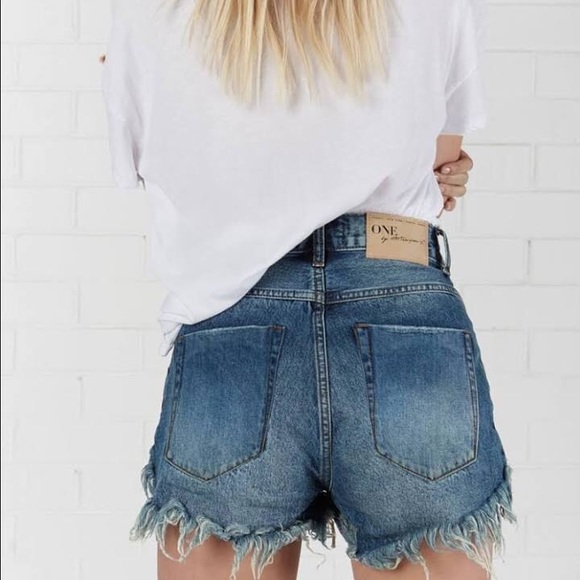 one teaspoon high waist shorts